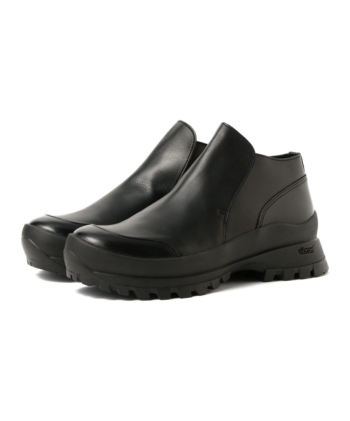 PADRONE パドローネ / FRONT GORE BOOTS シューズ MEN BLACK 41 PADRONE パドローネ / FRONT GORE BOOTS シューズ MEN BLACK 41