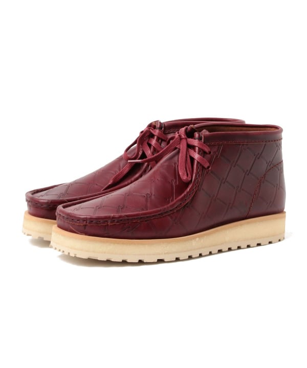BEAMS（ビームス）Clarks / Wallabee Scout Burgundy Starcow