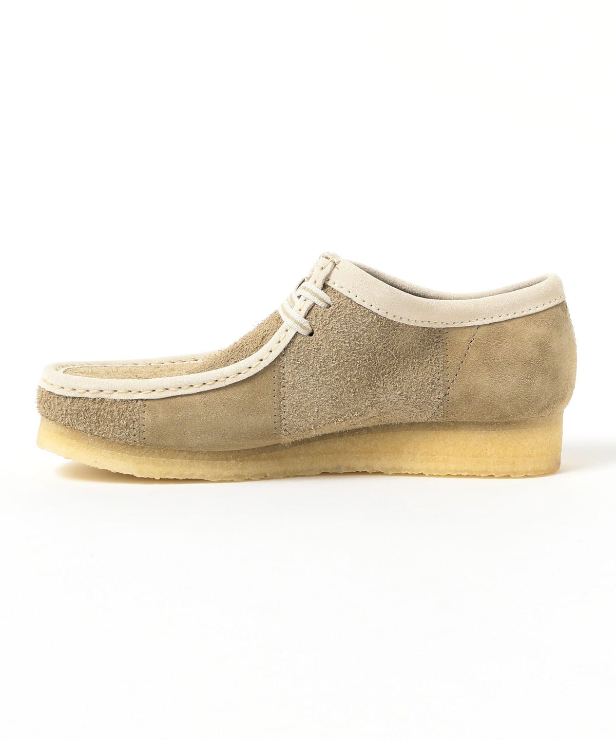 【プリンさま専用】【美品】Clarks ベージュ ワラビーローファー BEAMS（ビームス）Clarks / Wallabee Maple Stripe（シューズ