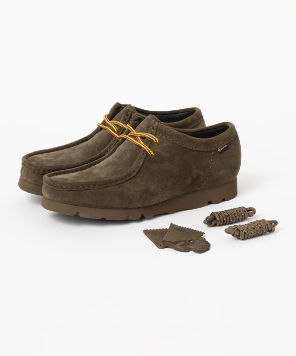 BEAMS（ビームス）Clarks / Wallabee GORE-TEX（R）OLIVE（シューズ