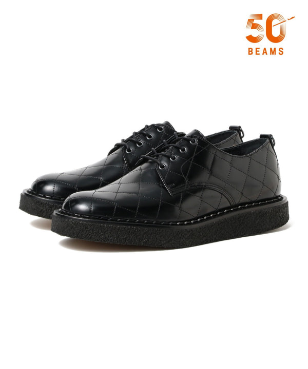 BEAMS（ビームス）【別注】LAVENHAM × George Cox / Quilt 4eyelet Shoes（シューズ ドレスシューズ ...