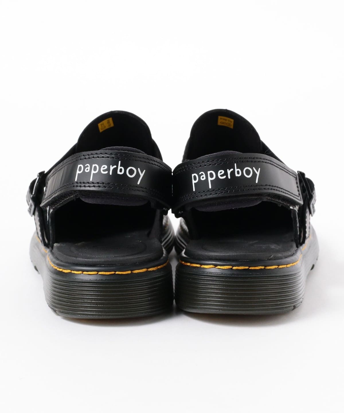 BEAMS（ビームス）Dr.Martens × paperboy / JORGE II サンダル BLACK 