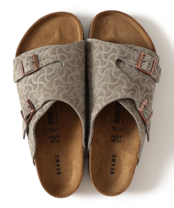 BEAMS（ビームス）【別注】BIRKENSTOCK / Zurich BONE PATTERN（シューズ サンダル）通販｜BEAMS