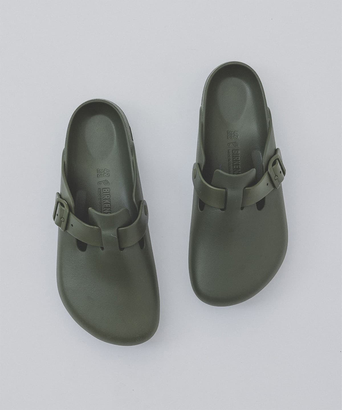 BEAMS（ビームス）【EXCLUSIVE】BIRKENSTOCK / BOSTON EVA KHAKI（シューズ サンダル）通販｜BEAMS