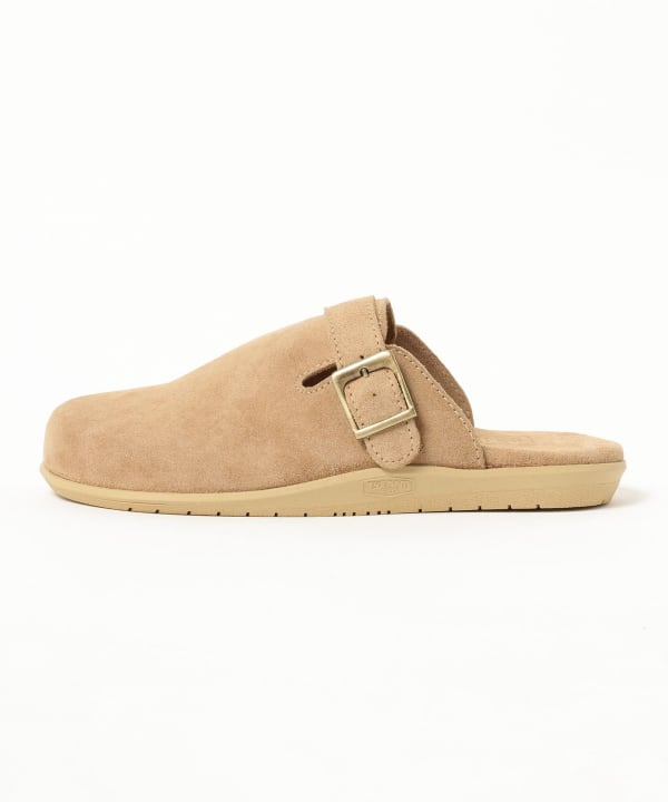  SLIPPER × BEAMS 別注 スエード クロス サンダル ISLAND SLIPPER × BEAMS 別注 スエード クロス サンダル