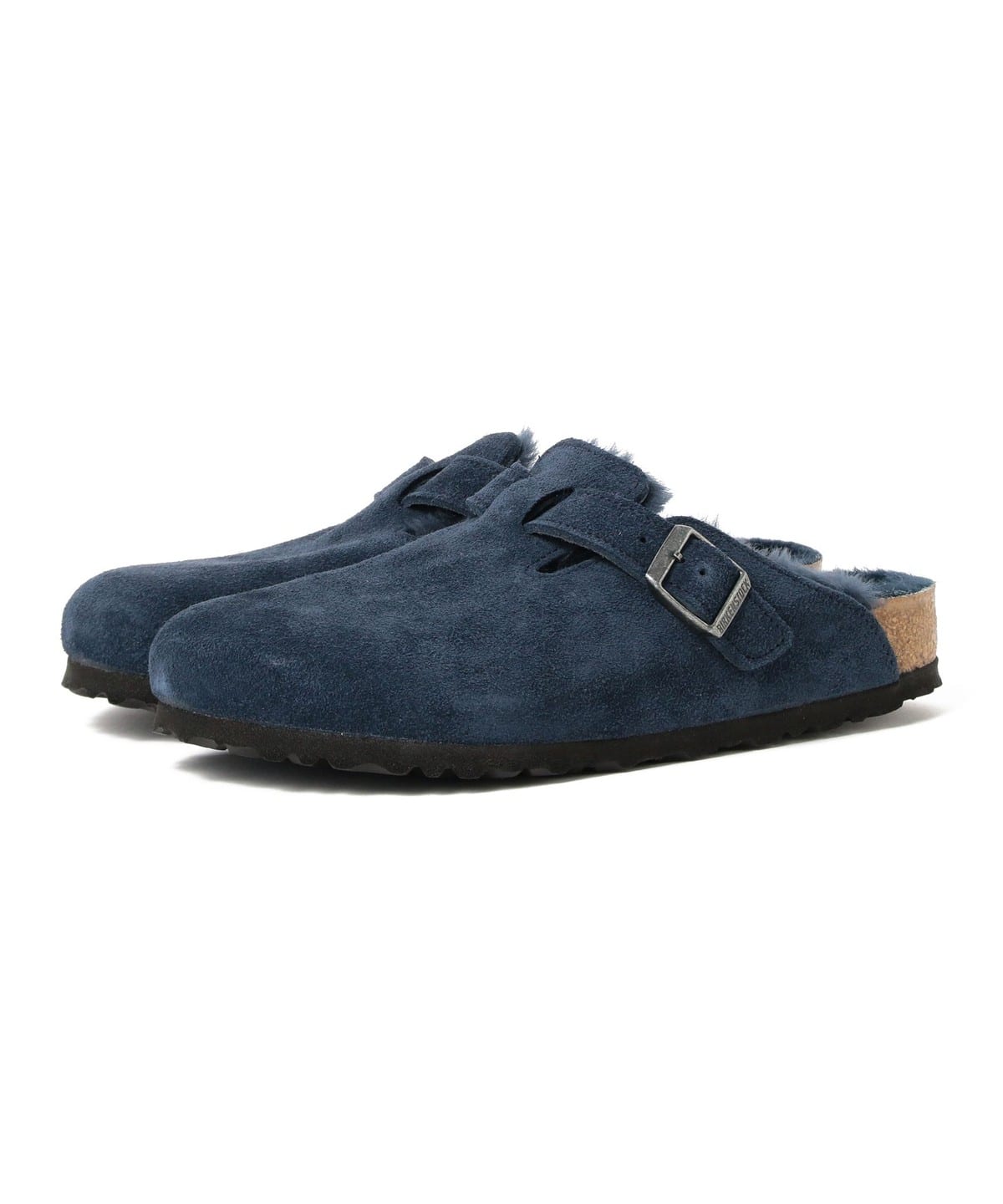 BIRKENSTOCK �r���P���V���g�b�N / Boston Shearling �V���[�Y MEN NewNavy 42