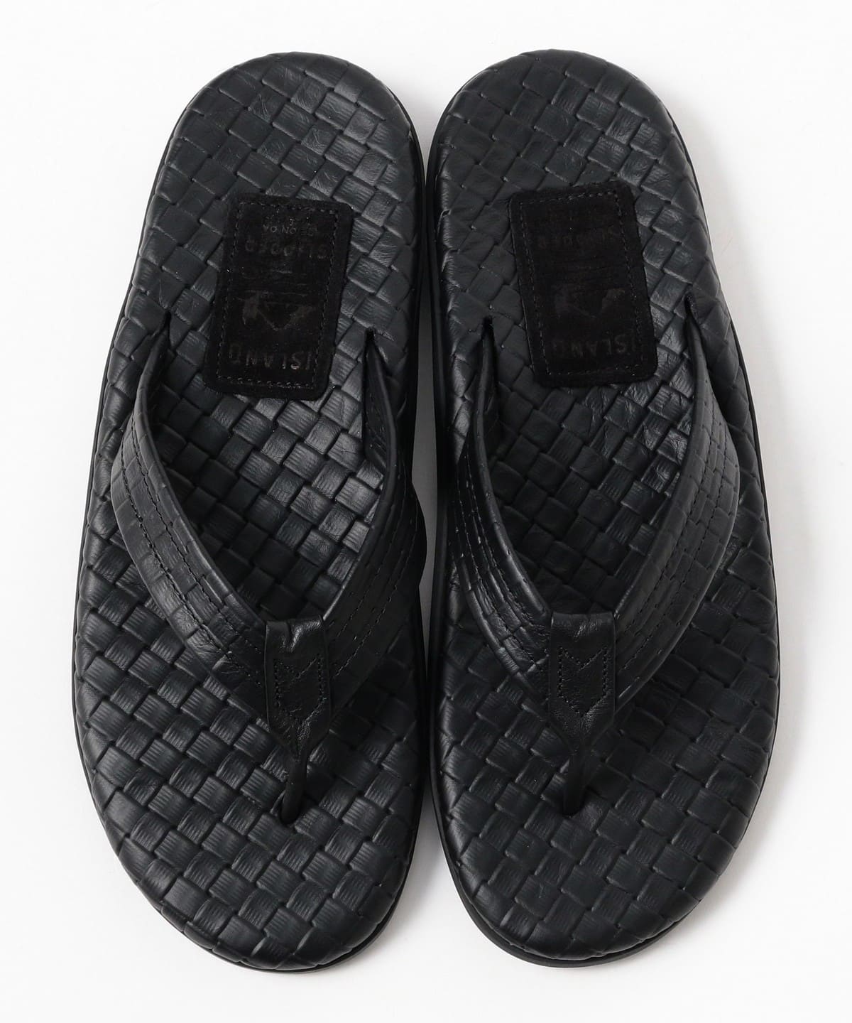 BEAMS（ビームス）【別注】ISLAND SLIPPER / レザー トング サンダル