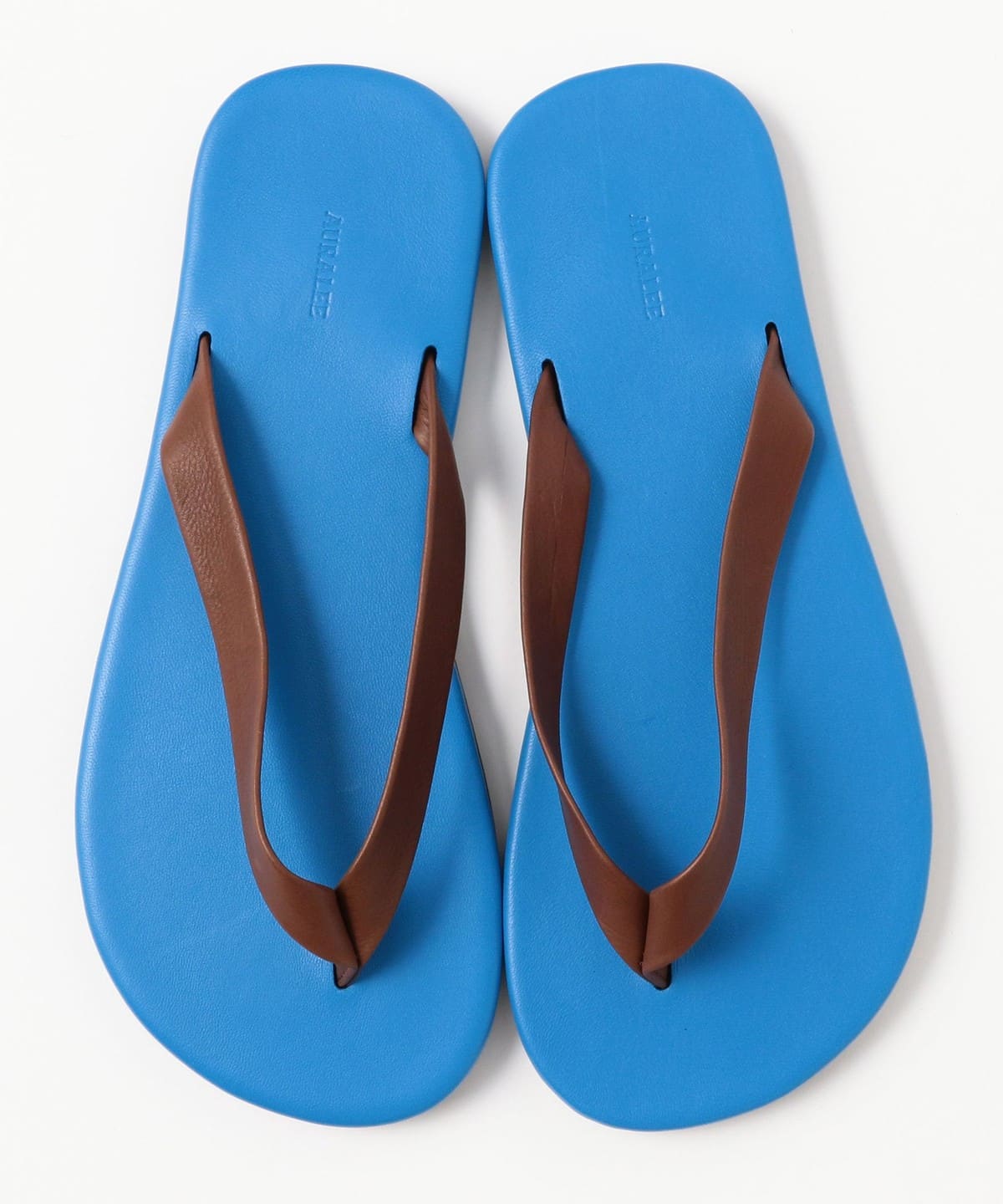 BEAMS（ビームス）AURALEE / SOFT LEATHER FLIP-FLOPS（シューズ