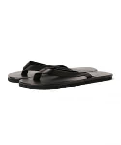 AURALEE / SOFT LEATHER FLIP-FLOPS