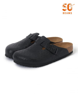 【別注】BIRKENSTOCK / BOSTON “BONE PATTERN” Smooth BLACK