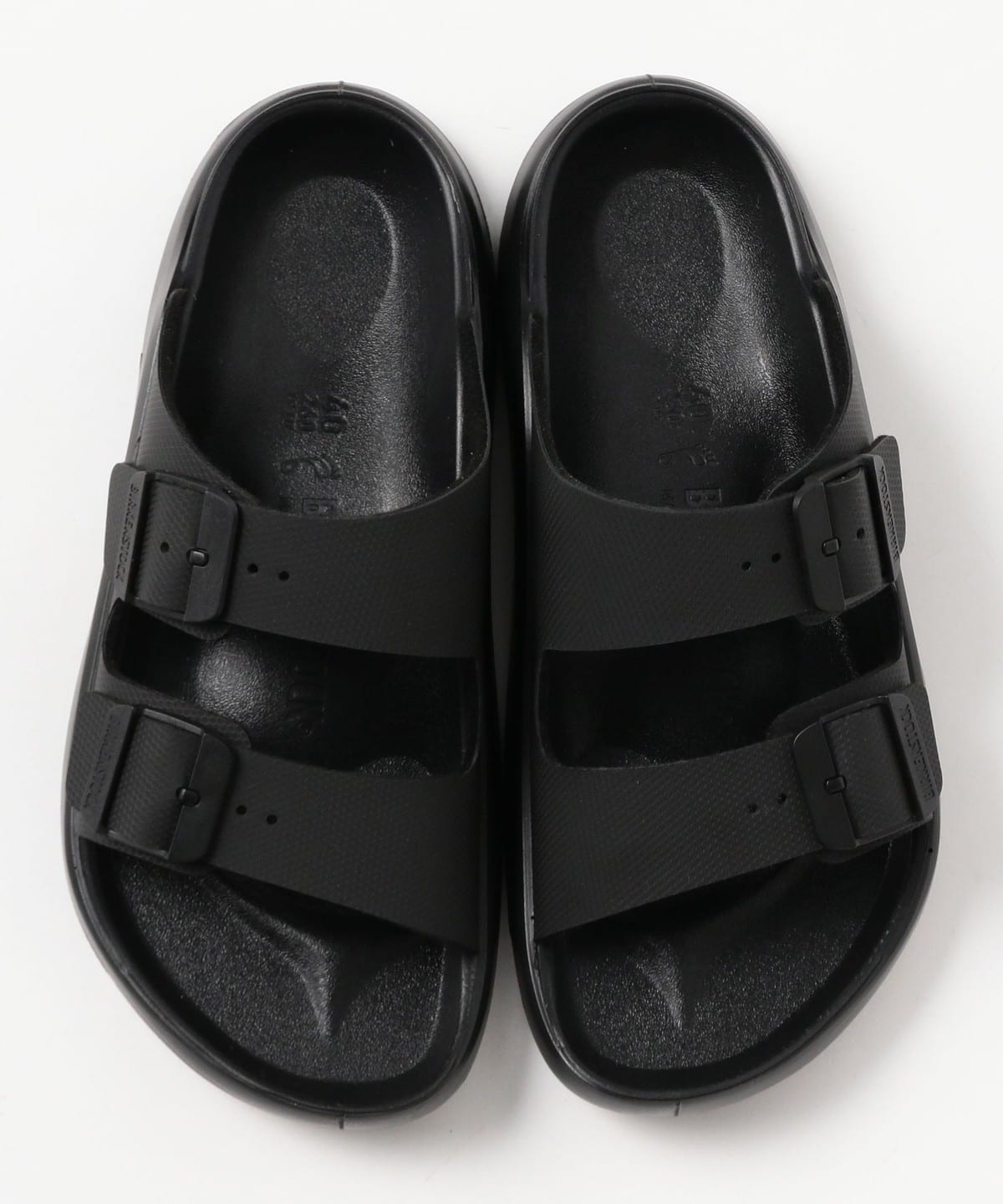 BIRKENSTOCK サンダル ブラック スエード 2ストラップ　beams BIRKENSTOCK サンダル ブラック スエード 2ストラップbeams