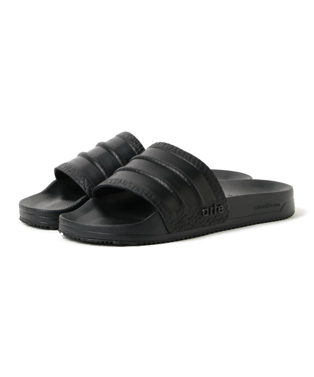 adidas �A�f�B�_�X x Arte Antwerp / Adilette Slides �V���[�Y MEN BLACK 27.5