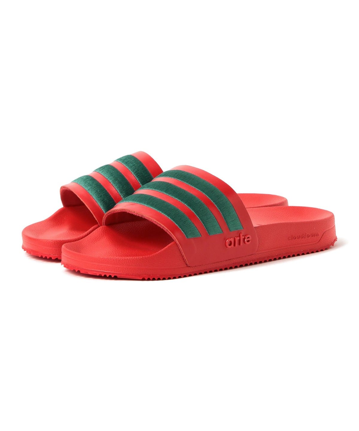 adidas �A�f�B�_�X x Arte Antwerp / Adilette Slides �V���[�Y MEN RED 28.5