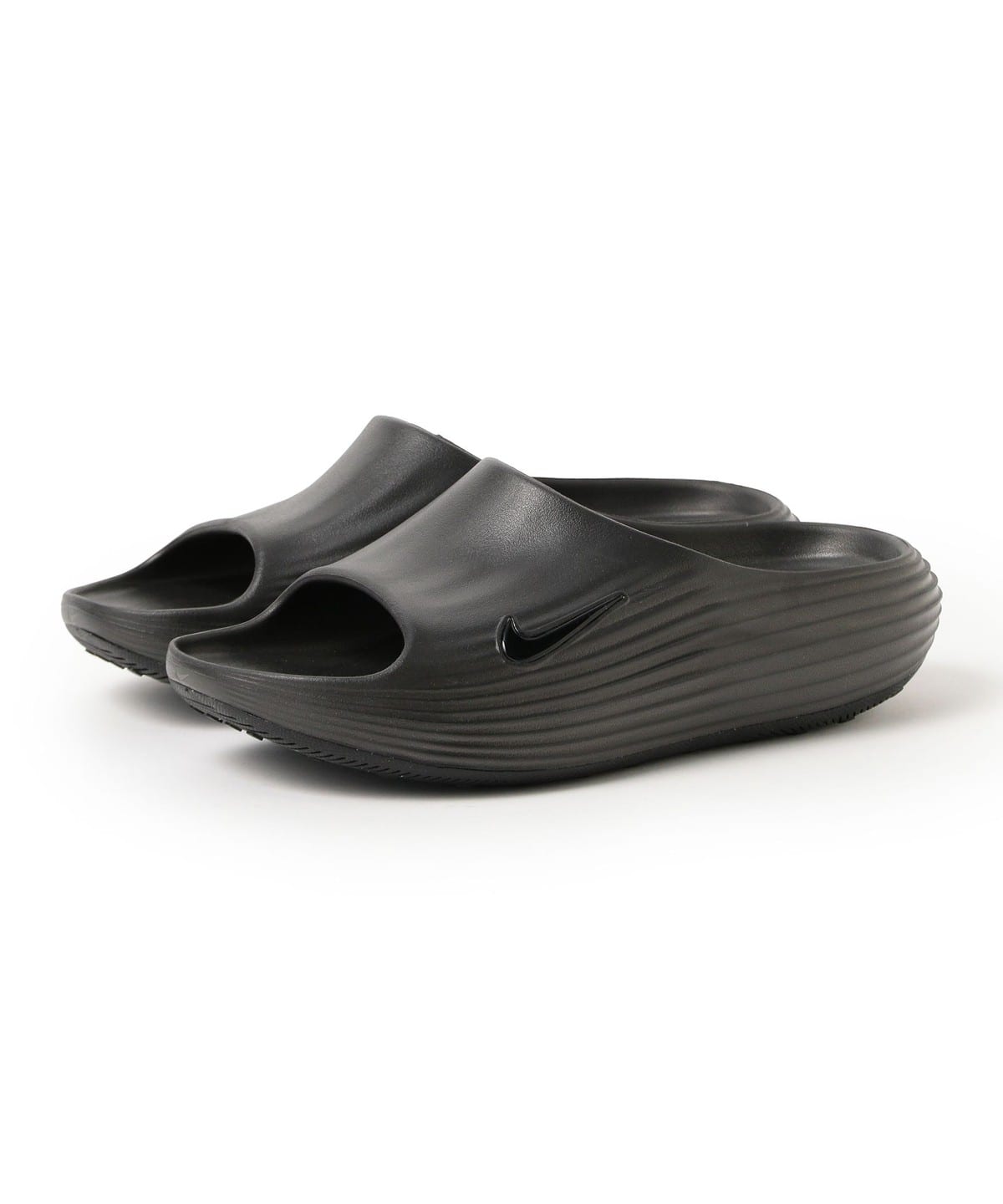 NIKE �i�C�L / ReactX Rejuven8 Slide �V���[�Y MEN BLACK/BLACK-BLACK 27