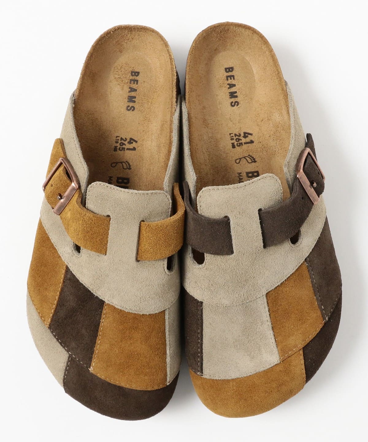 BEAMS（ビームス）【別注】BIRKENSTOCK / BOSTON PATCH WORK（シューズ