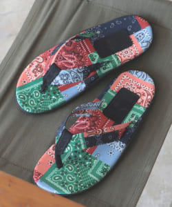▲ISLAND SLIPPER × BEAMS / 別注 バンダナ サンダル