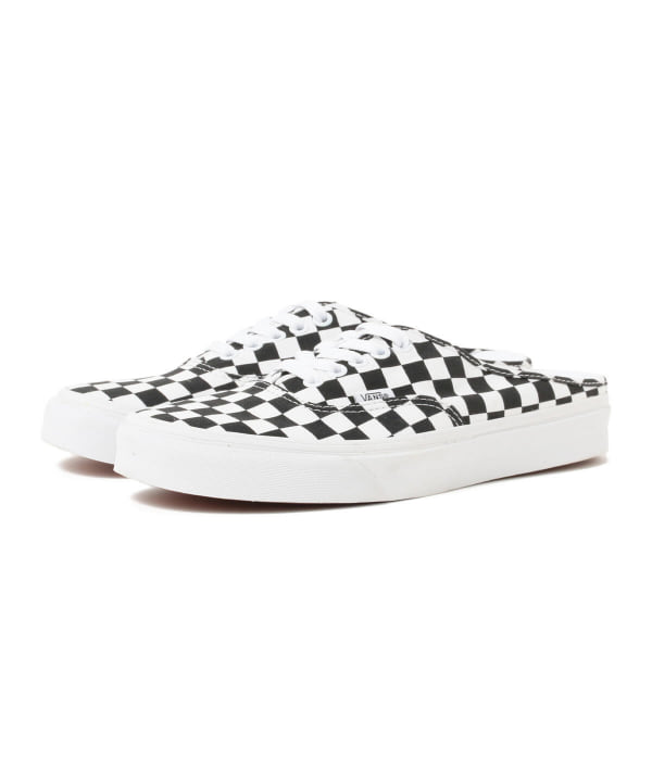 vans authentic mule white