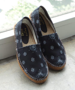 ▲SALVI × BEAMS / 別注 Bandana Espadrilles