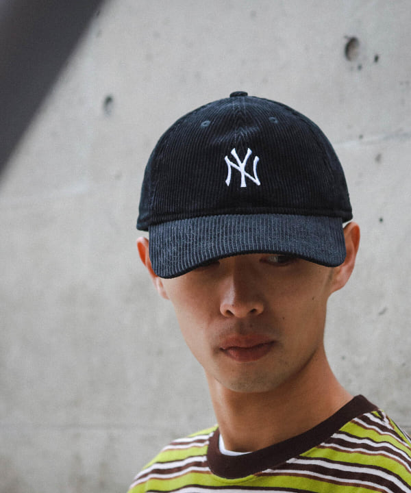 ブティック 新品 BEAMS×NEWERA ヤンキースキャップ ビームス ネイビー