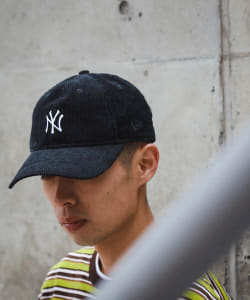 NEW ERA × BEAMS / 別注 930 MID Logo Corduroy Cap