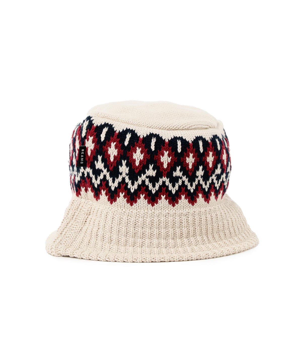 BEAMS BEAMS Jacquard knit BEAMS hat (hat) mail order | BEAMS