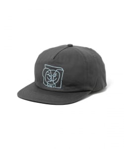 ▲KROOKED / Moon Smile Raw Snapback