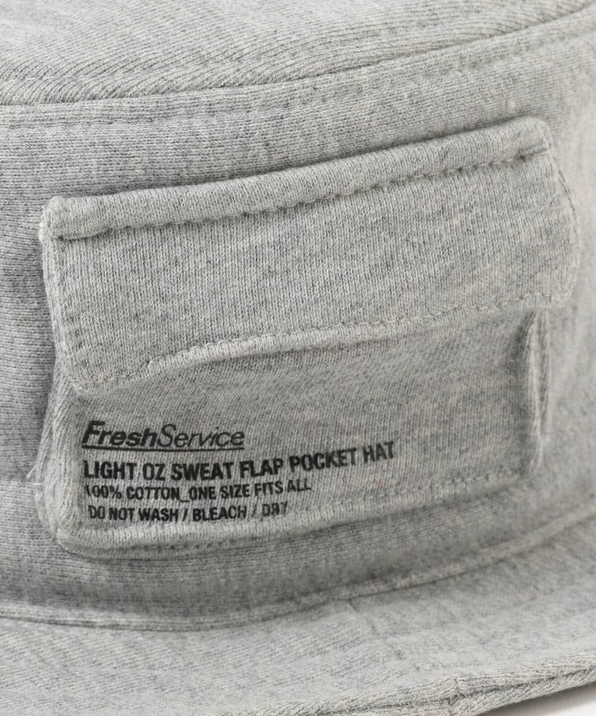 BEAMSビームスFreshService × BEAMS / 別注 FLAP POCKET HAT帽子