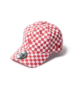 ▲NEW ERA × BEAMS / 別注 チェッカー柄 チビロゴ キャップ