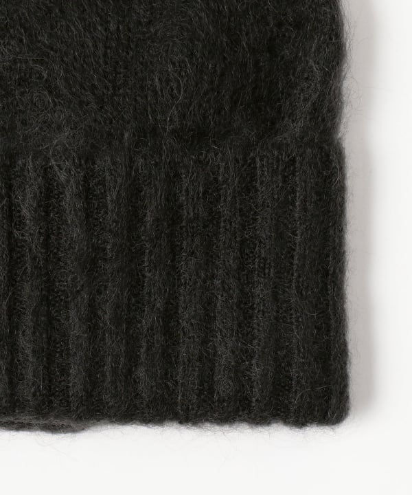 AURALEE / BRUSHED SUPER KID MOHAIR KNIT CAP
