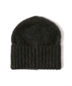 AURALEE / BRUSHED SUPER KID MOHAIR KNIT CAP