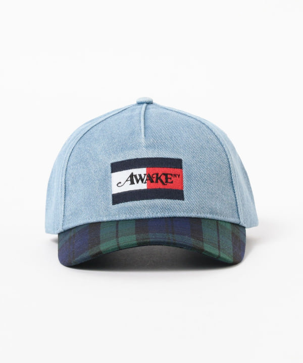 BEAMS（ビームス）Tommy x Awake NY / デニム フラッグキャップ（帽子