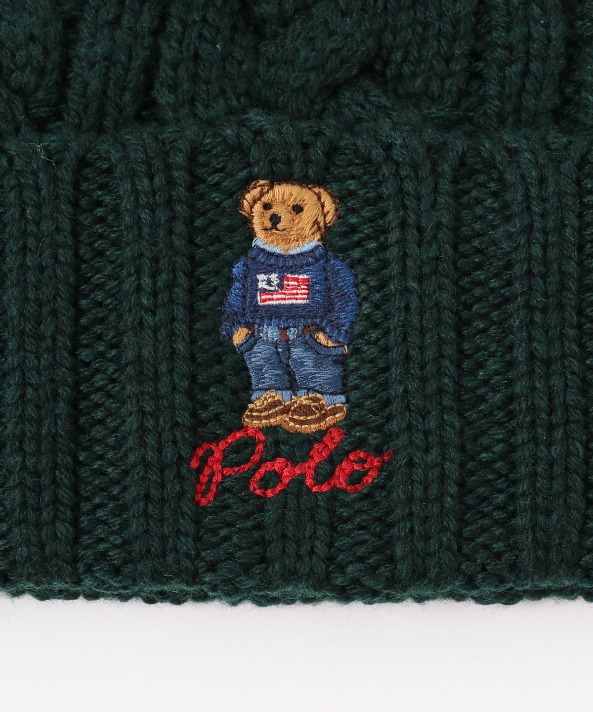 BEAMS（ビームス）POLO RALPH LAUREN / Polo Bear Cable-Knit Beanie