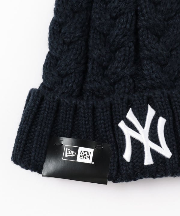 BEAMS（ビームス）NEW ERA × BEAMS / 別注 Big Pom-Pon Knit Cap（帽子