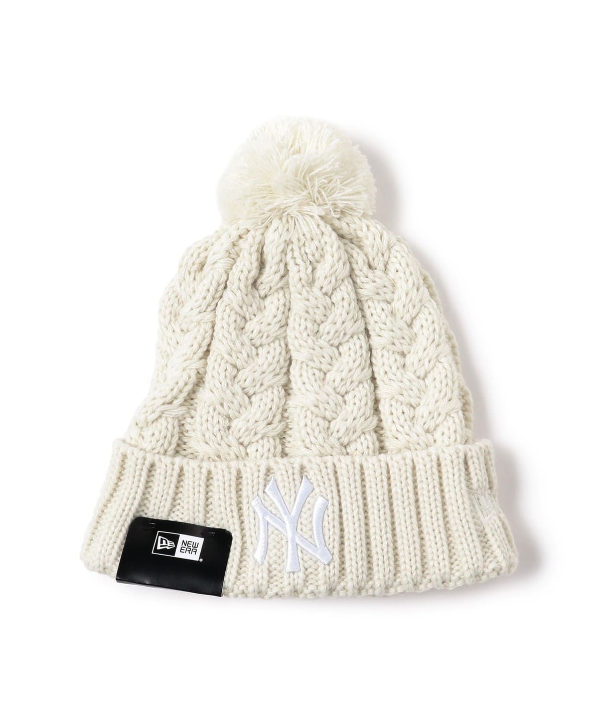 BEAMS（ビームス）NEW ERA × BEAMS / 別注 Big Pom-Pon Knit Cap（帽子