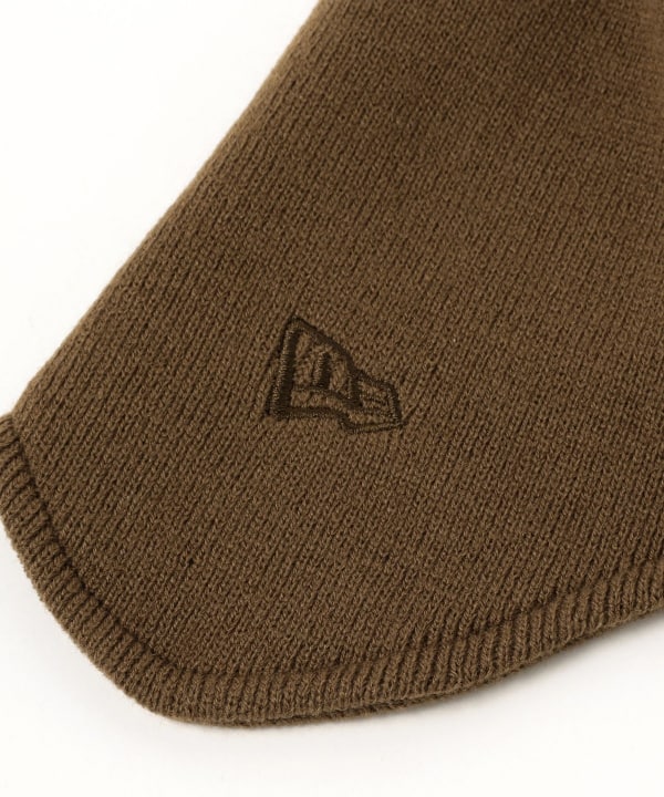 BEAMS（ビームス）NEW ERA × BEAMS / 別注 Ear Flap Pom-Pom Knit Cap