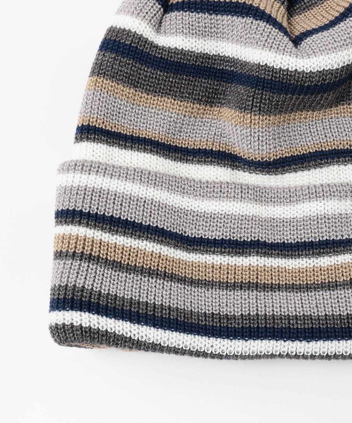 BEAMS Multi-Border Watch Cap (Hat BEAMS Knit Cap) for sale