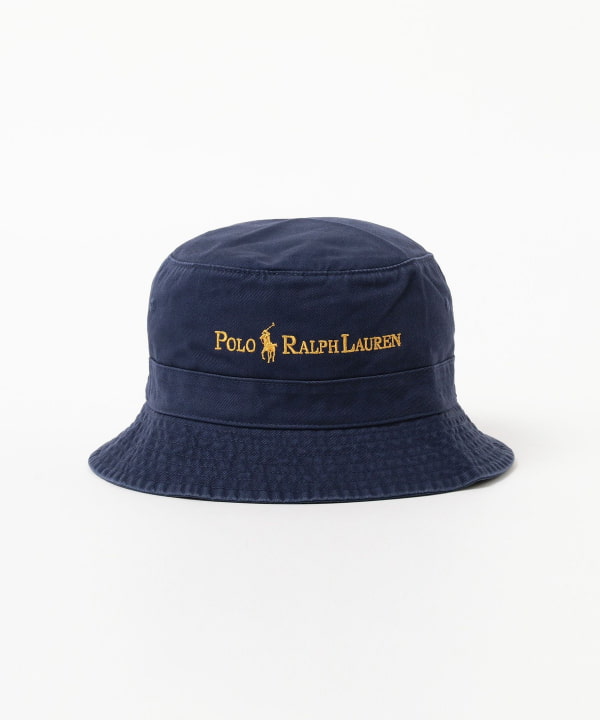 7,590円Lサイズ POLO  BEAMS 別注 Gold Logo Bucket Hat