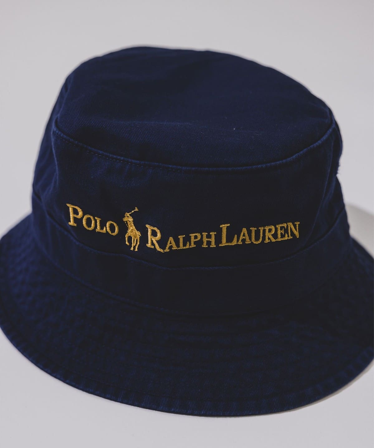 POLO RALPH LAUREN for BEAMS / 別注 Gold Logo Bucket Hat
