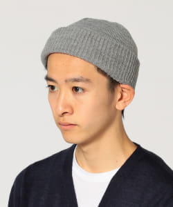 ▲BEAMS / リブ ワッチキャップ