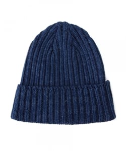 ▲BEAMS / インディゴ ワッチキャップ