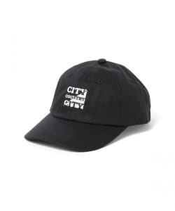 CITY COUNTRY CITY / EMBROIDERED LOGO COTTON TWILL CAP