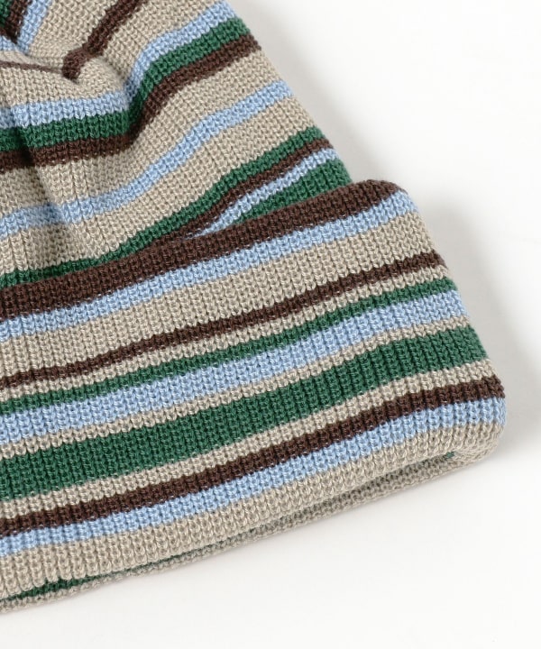BEAMS(ビームス)マルチボーダー ワッチキャップ(帽子 ニット BEAMS(ビームス)マルチボーダー ワッチキャップ(帽子 ニット