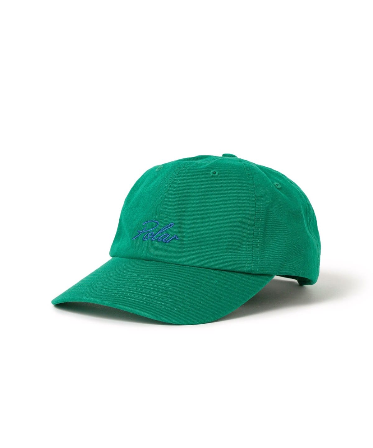 POLAR SKATE CO. ポーラースケートカンパニー / Sai Cap Varsity Logo 帽子 MEN Emerald/Blue M/L POLAR SKATE CO. ポーラースケートカンパニー / Sai Cap Varsity Logo 帽子 MEN Emerald/Blue M/L