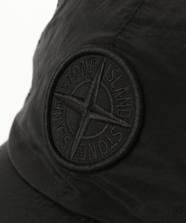 STONEISLAND、キャップ、黒ブラック、メッシュ、XL