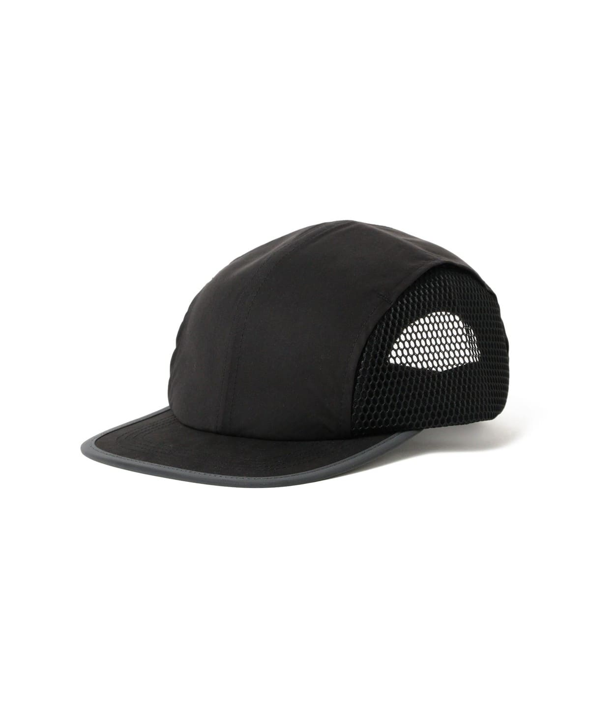 メッシュ レイヤード キャップ 帽子 MEN BLACK ONE SIZE メッシュ レイヤード キャップ 帽子 MEN BLACK ONE SIZE