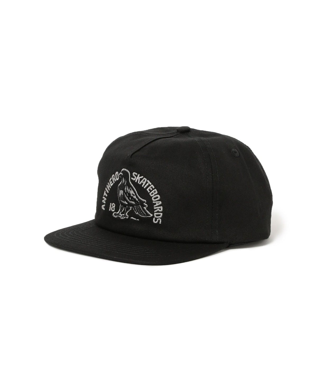 ANTI HERO アンタイヒーロー / CLUBHOUSE SNAPBACK 帽子 MEN BLACK/GREY ONE SIZE ANTI HERO アンタイヒーロー / CLUBHOUSE SNAPBACK 帽子 MEN BLACK/GREY ONE SIZE
