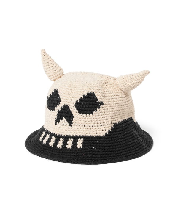 BEAMS(ビームス)【別注】MacMahon Knitting Mills / Skull Hat BEAMS(ビームス)【別注】MacMahon Knitting Mills / Skull Hat