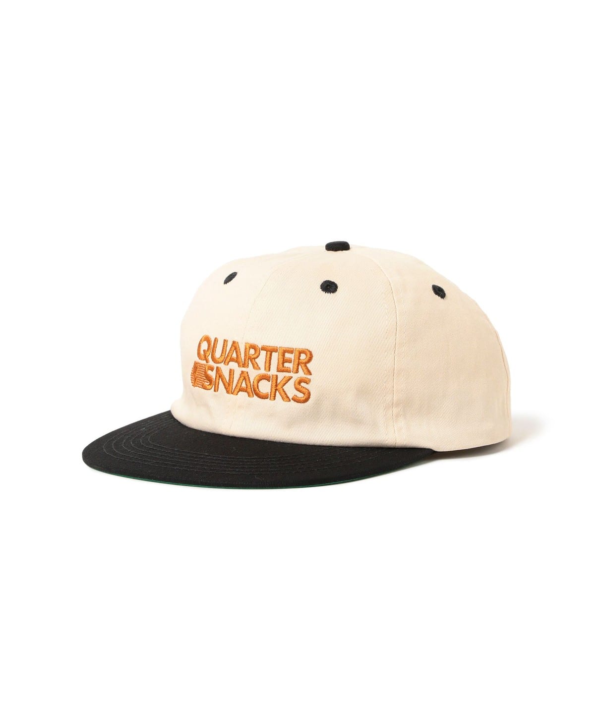 QUARTER SNACKS クウォータースナックス / Journalist Cap 帽子 MEN CREAM/BLACK ONE SIZE QUARTER SNACKS クウォータースナックス / Journalist Cap 帽子 MEN CREAM/BLACK ONE SIZE