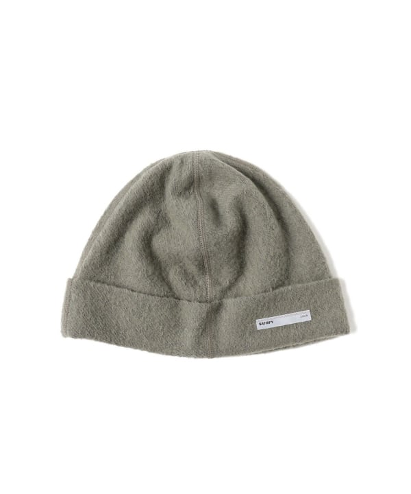 ファッション通販 安い Fuzz / BEAMS（ビームス）SATISFY Merino ニット Beanie（帽子 帽子