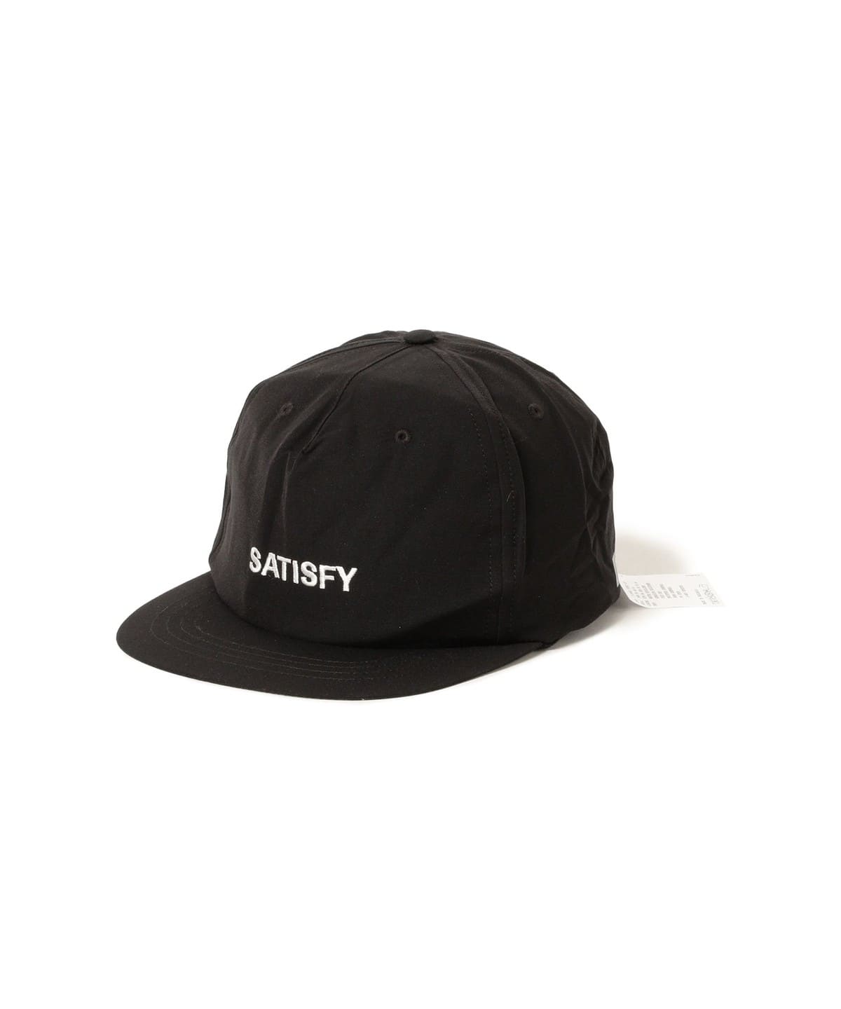 SATISFY サティスファイ / PeaceShell 5-Panel Pinch Cap 帽子 MEN Black ONE SIZE SATISFY サティスファイ / PeaceShell 5-Panel Pinch Cap 帽子 MEN Black ONE SIZE